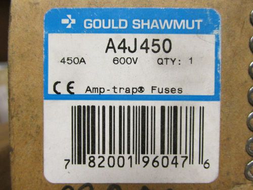 NEW GOULD SHAWMUT 450A 600V AMP-TRAP FUSE  ................ UO-12