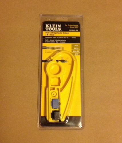 Klein tools dual cartridge radial stripper - 2 &amp; 1 level vdv100-801-sen ~ new!!! for sale