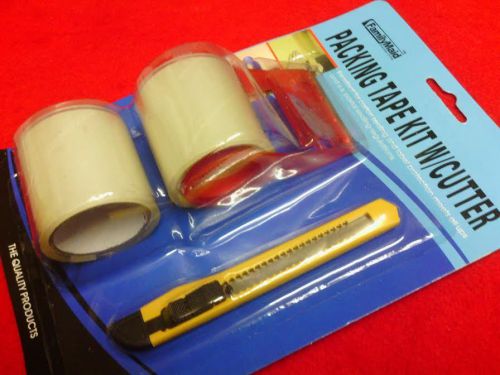 FAMILY MAID PACKING TAPE KIT WITH CUTTER ITEM # 16054