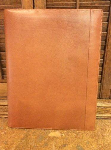 Levenger saddle tan folio for sale