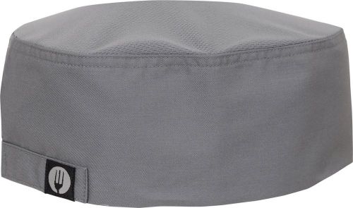 Chef Works DFCV-GRY Cool Vent Skull Cap Beanie Gray
