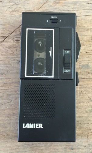 Harris Lanier P-124 Micro-cassette Micro Recorder Dictaphone Player