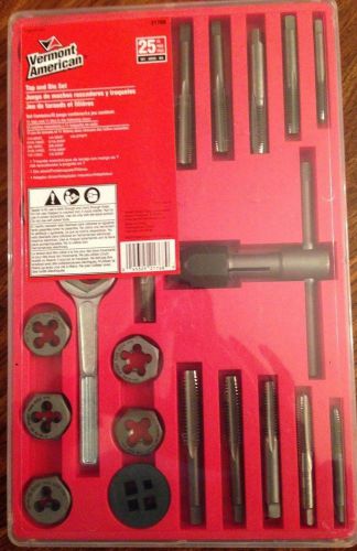 Vermont american 25 pieces tap and die set #21768 for sale