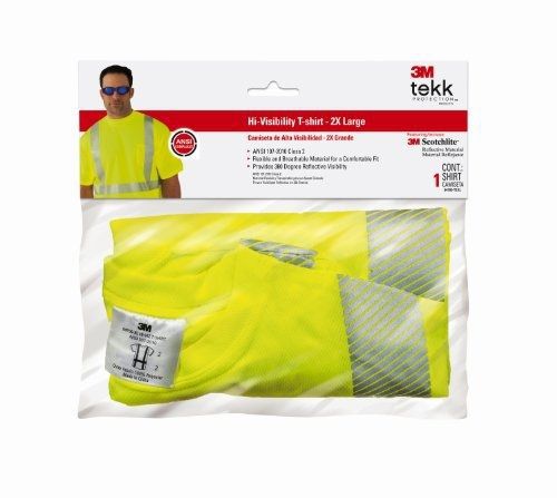 3M   94700-T2XL Tekk  Protection High Visibility T-Shirt, XX-Large