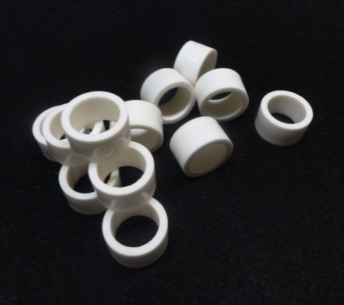0.570” x 1.0” od glazed alumina ceramic insulator for metalizing  no.: 284 for sale