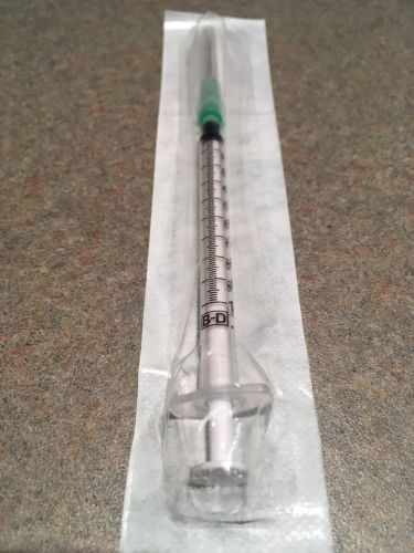Bd 1ml tb syringe - slip tip with precisionglide needle - 21g x 1 - 100/box for sale