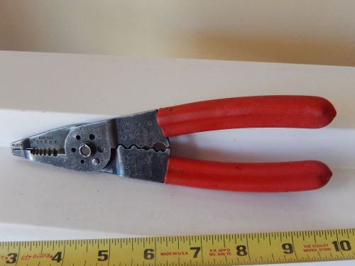 Crimping &amp; Stripping Tool wire striper wire cutter  Pliers Made in USA