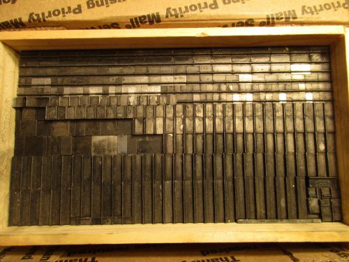 Letterpress Lead Rule Make - Up Kit  H53