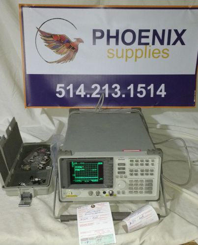 Agilent / HP 8595E Portable Spectrum Analyzer, 9 kHz to 6.5 GHz + Option 130