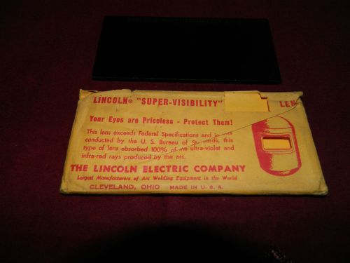 Lincoln Welding Filter Plate, Super-Visibility  No 10