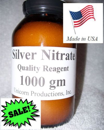 Silver Nitrate Quality Reagent - 1000 grams or 1 Kilo