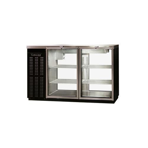 Continental Refrigerator BBUC50-GD-PT Back Bar Cabinet, Refrigerated