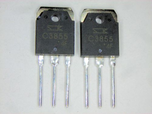 2sc3855  sanken transistor 2 pcs for sale