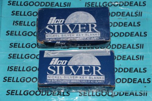 (100) Kaba Ilco 1A1F1 Nickel Silver Key Blanks Best 12Z009 New
