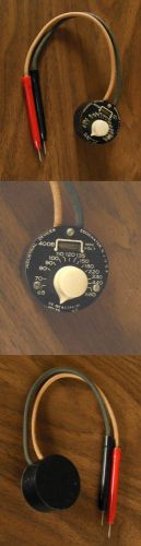 RARE 50&#039;s VINTAGE ELECTRICIANS NEON AC VOLT METER BY INDUSTRIAL DEVICES ! WORKS