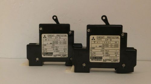 MITSUBISHI CIRCUIT PROTECTOR *SET OF 2*  3AMPS/250VOLTS  CP-B *NEW SURPLUS*