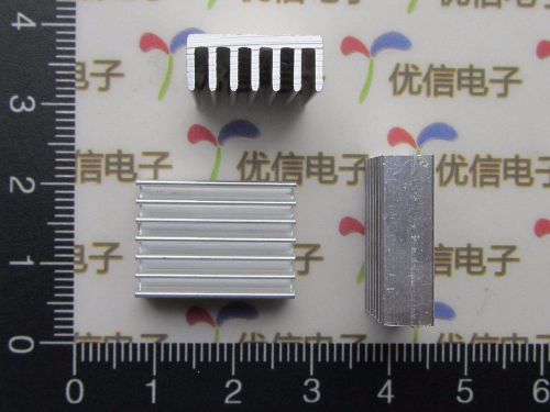 10PCS Silver 20*14*6MM Aluminum Heatsink Heat Sink Thermal Pad Transfer Blade