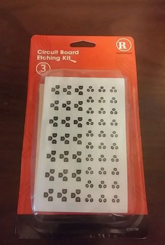 Radioshack circuit board etching kit #2770159