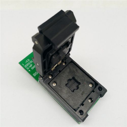 Tfbga/bga24 to dip8 ic socket adapter for 8x6mm body width bga chips for sale