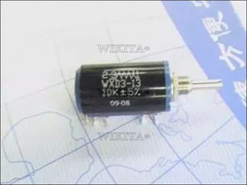 new wxd3-13-2w 10k ohm rotary multiturn wirewound potentiometer 1pcs #4653482