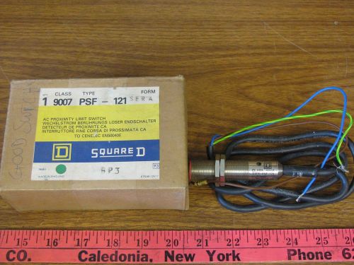 SQUARE D INDUCTIVE PROX SWITCH PSF-121