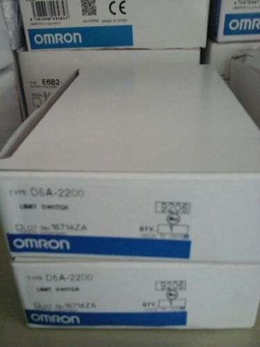 1 pcs. D5A-2200 omron limit switch   sensor   NIB