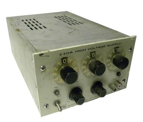 Keithley 240a high voltage power supply 1200vdc 10ma - sold as is for sale