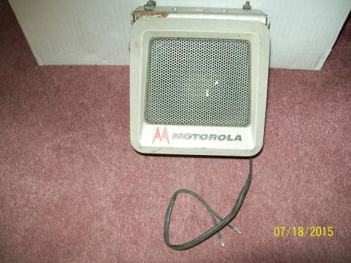 Motorola Vintage TU324A Metal Case Radio Speaker----Tested and working