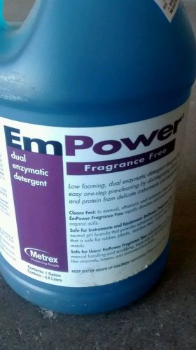 EmPower Dual Enzymatic Detergent case of 4 1 gal bottles