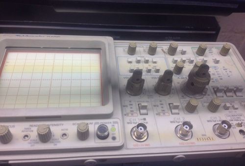 Tektronics model 2465 300mhz 4channel analog oscilloscope for sale