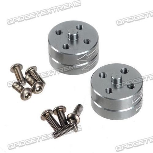 Fc cnc aluminum alloy quick mount propeller adapter holder cw/ccw 1-pair grey e for sale
