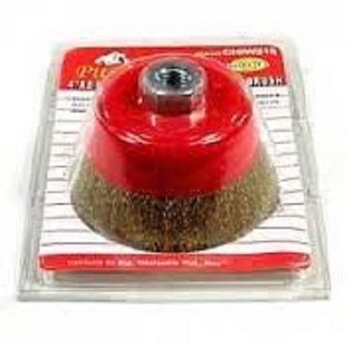 4&#034; x 5/8&#034; thread cup wire wheel brush chiw216 for sale