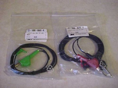 3M Dynatel 965DSP Leads Cable Set Red, Black &amp; Green - brand new - free ship