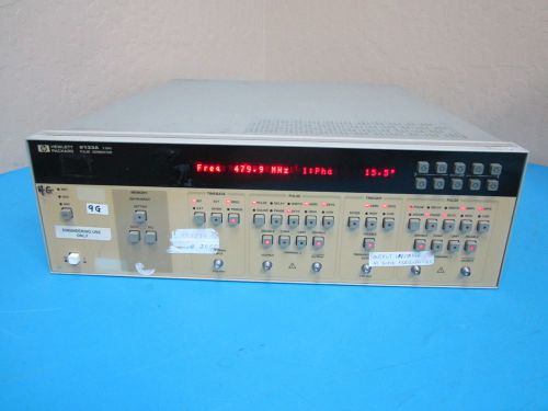 Hewlett Packard 8133A Pulse Generator Options 1 003 FOR PARTS OR REPAIR