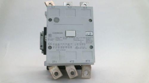 GE General Electric CK95BE300 3P 310A 600VAC 440-500V Coil Contactor