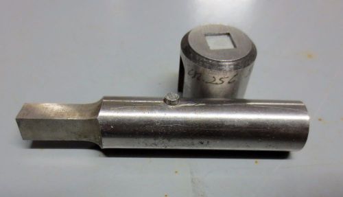 .250&#034; 1/4&#034; Square Punch and Die Unipunch