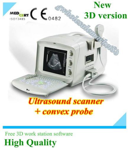 NEW Diagnostic Ultrasound Scanner MACHINE +3D function + convex sensor pregnancy