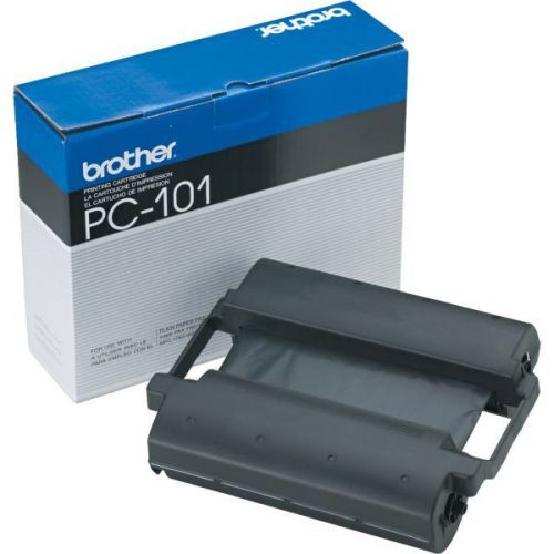 Case of 3 Brother OEM PC-101 Black Thermal Fax Cartridge NEW IN BOX