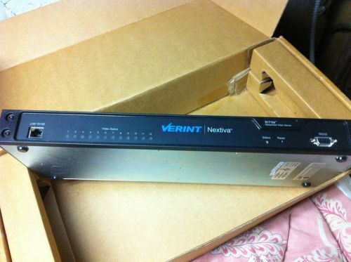 Verint Nextiva 12-Port CCTV IP Video Server Encoder S1712e