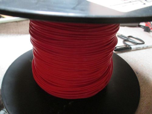 M16878/4BKE2 14 awg Silver Plated SPC Wire 19/27str RED Approx 800ft.
