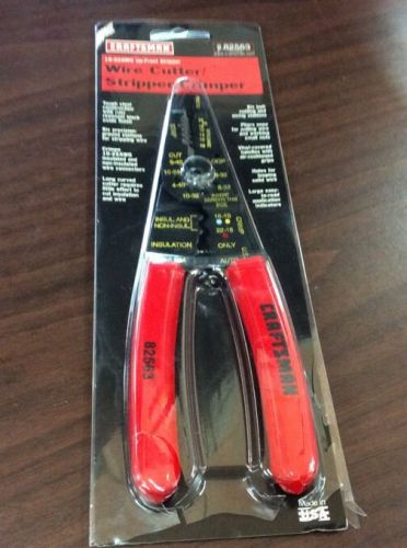 Craftsman -82563- Wire Cutter/ Stripper/ Crimper 10-22 AWG *NEW* Made in USA