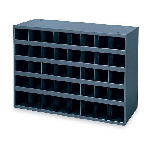 METAL 40 HOLE STORAGE BIN / CABINET FOR NUTS , BOLTS AND FASTENERS