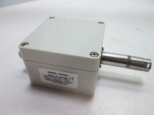 Omega HX93AC RH/Temp Humidity Transmitter, 6-30VDC, Output: 4-20mA