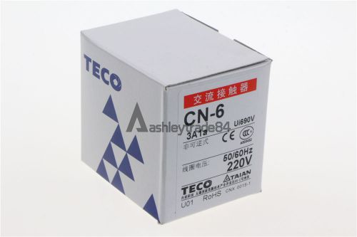 1pc new teco cn-6 220vac magnetic contactors
