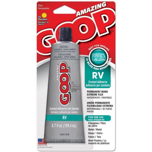 Eclectic Products Amazing Goop RV Contact Adhesive - 3.7 Ounces, 2 Pack