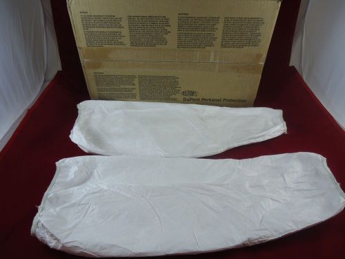 TYVEK PROSHIELD / DUPONT PERSONAL PROTECTIVE 18&#034; SLEEVES(200ct.) BOX