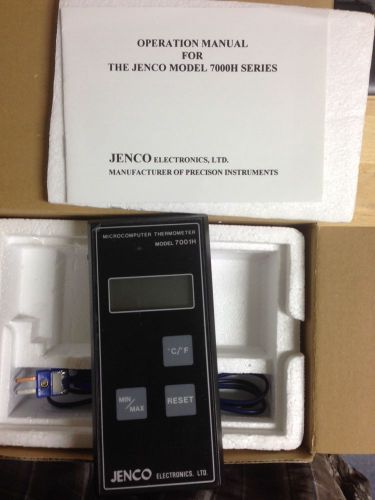 Digital thermometer.jenco 700h series digital microcomputer thermometer for sale
