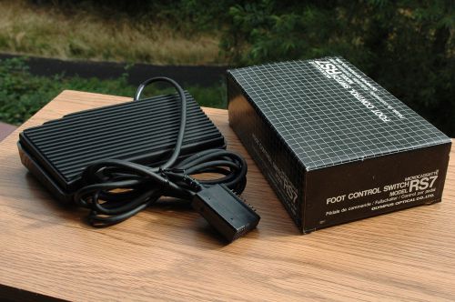 Olympus RS7 Foot Switch Transcription Optical Foot Pedal dictation D100