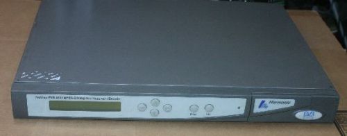 Harmonic proview pvr 4000 mpeg-2 dvb receiver / decoder pvr4405 pvr4400 ird for sale