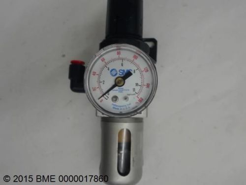Smc naw2000-no1-c air filter regulator with pressure gauge for sale